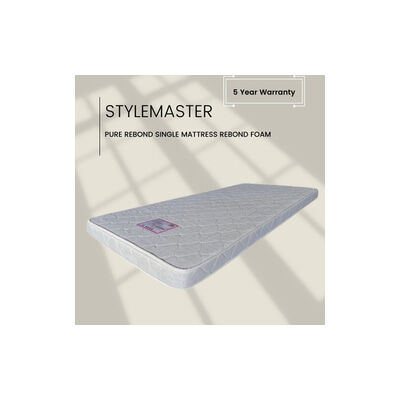 STYLEMASTER 5.5in S Rebond Mat Rebond Foam PURE REBOND
