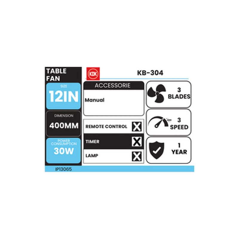 KDK Table fan-image 3