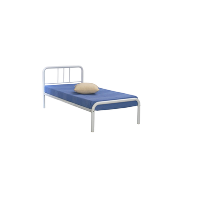 TUBE HOME S Metal Bedframe (blm) White Metal S Bed ORION