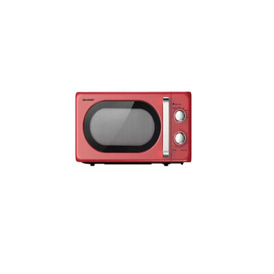 SHARP Microwave Oven 20l Peko Red R220EFRDMA