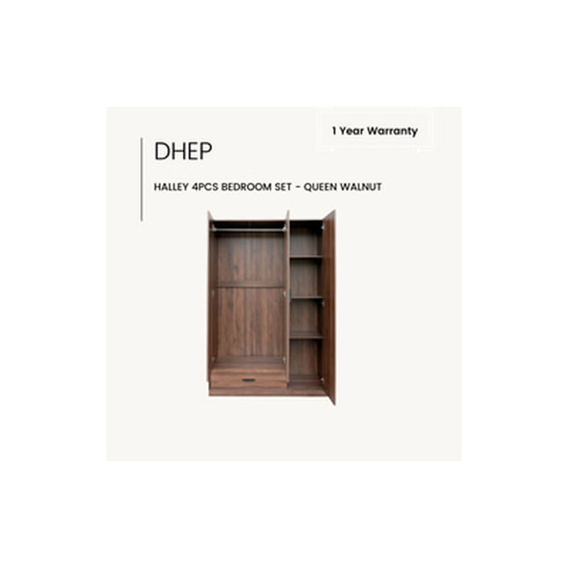 DHEP 4x6ft Q 4pcs Br Set Pu Columbia Brown HALLEY-image 2