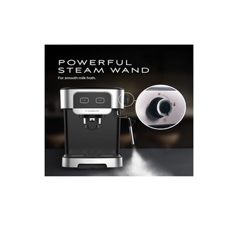 FABER Coffee Machine Retro -black FCM 1815-image 6