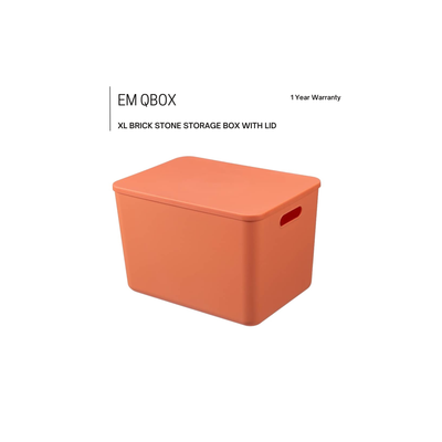 Brick Stone Storage Box With Lid EM QBOX XL