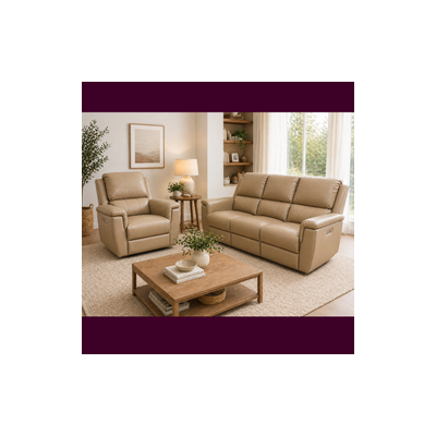 RODAS Cp Kc-3+1 Recliner Sofa PACO (STONE)