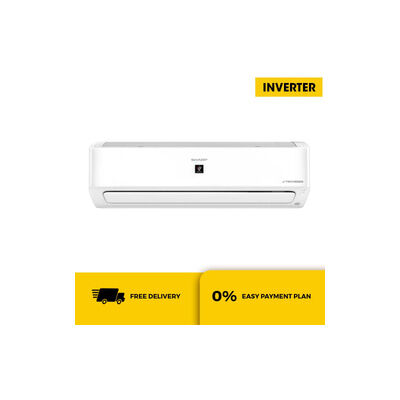 SHARP Split Air Cond 2.5hp Inverter Plamacluster Ion AHXP24YMD