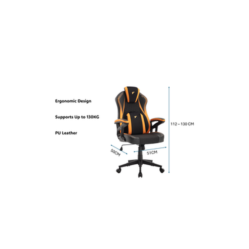 TT RACING Duo V4 Pro Gaming Chair Pu Leather Chair EMBER DUSK V4-image 2