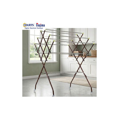 Outdoor Clothes Hanger Metal 10 Bar ASA