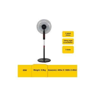 MIDEA 16in Stand Fan MF-16FS10N