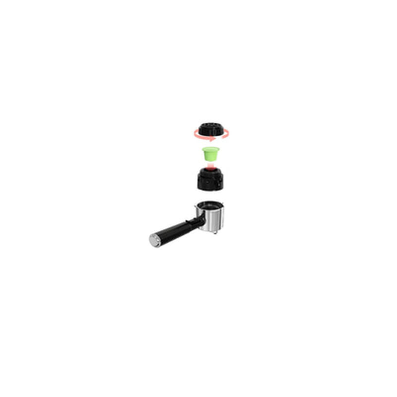 FABER Coffee Machine Retro -black FCM 1815-image 5