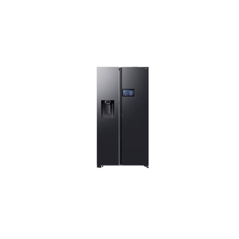 SAMSUNG Side By Side Fridge 641l Ice/water Dispenser Black RS90F65DNFME-image 1