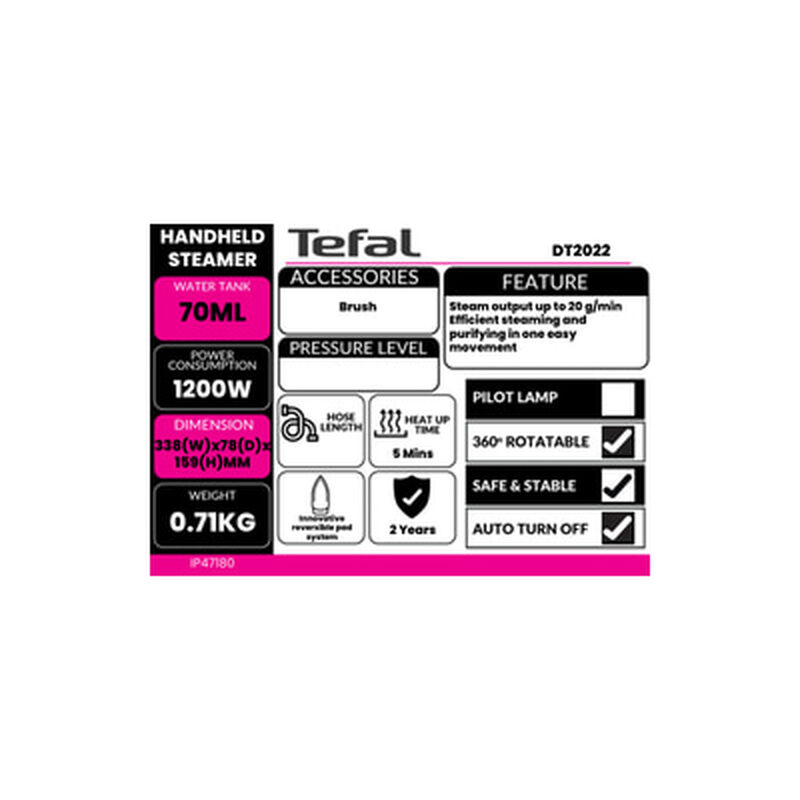 TEFAL Handy steamer-image 9
