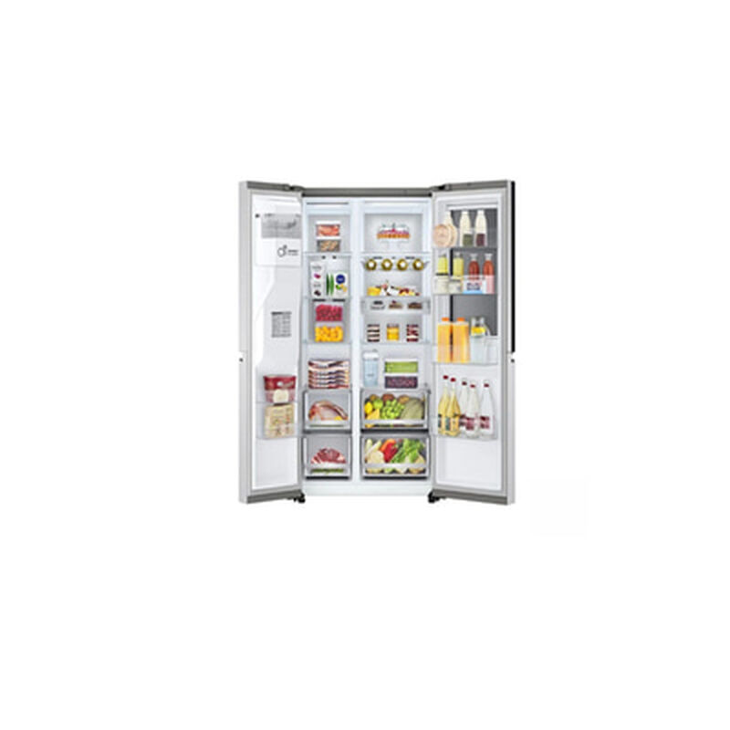 LG Side By Side Fridge 635l Instaview (silver) GC-X257CSES.ABSRLML-image 5