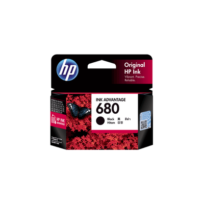 HP Ink Cartridge 680 BLACK
