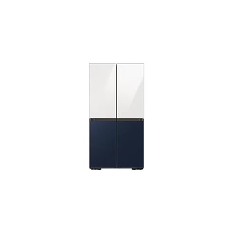 SAMSUNG 4 Door Fridge 667l Bespoke (white&navy) RF59CB0T08A/ME-image 1