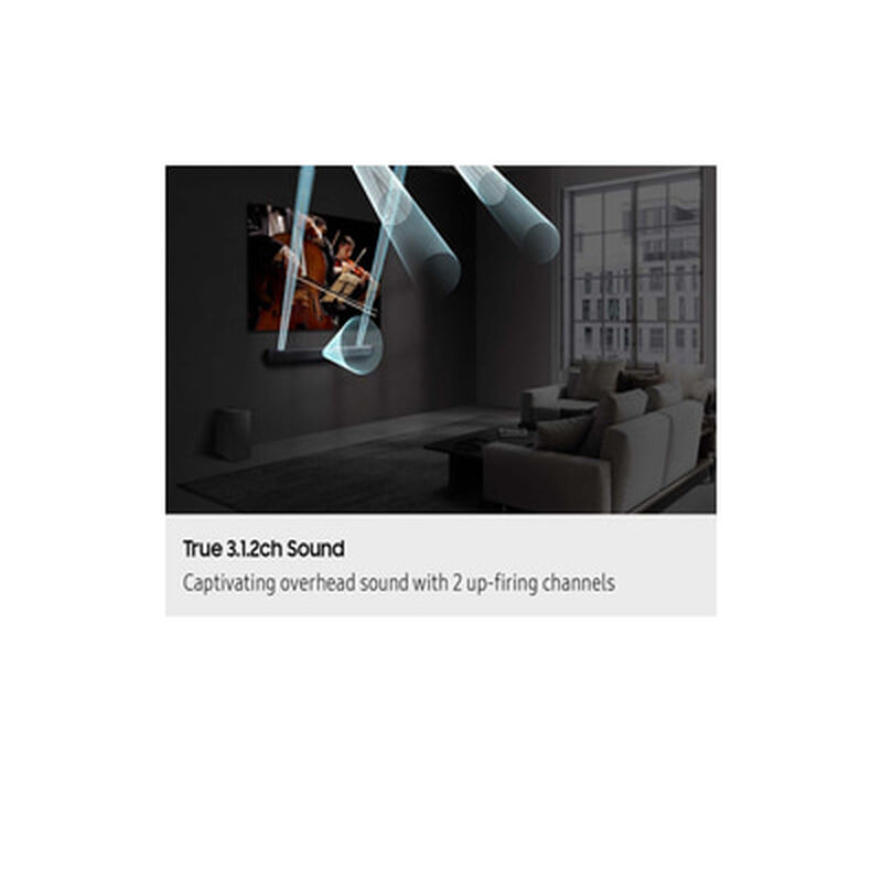 SAMSUNG Q600h 3.1.2ch Q-soundbar HW-Q600H/XM-image 3