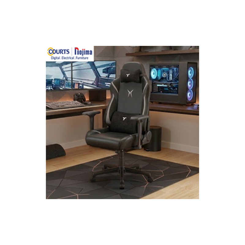 TT RACING Swift X Pro Black Pu Leather Chair SXP BLACK-image 1
