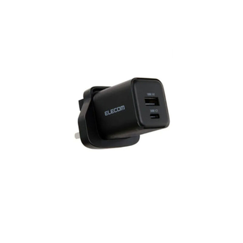 ELECOM 30w Usb-c Charger MPA-ACAS03BFBK-image 1