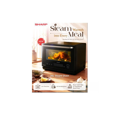 SHARP Steam Oven 26l AX2600VMB