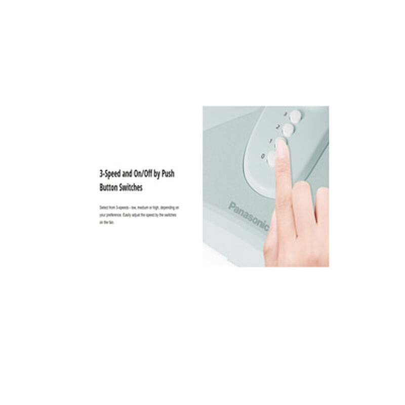 PANASONIC 12in table fan-image 4
