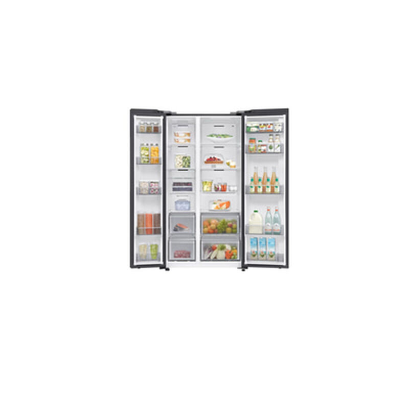 SAMSUNG Side By Side Fridge 680l Black RS70F65QNFME-image 5
