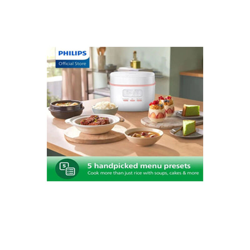 PHILIPS Rice Cooker 0.54l HD3064/62-image 2