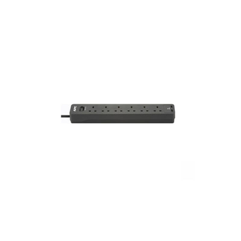APC 6 Outlets S/protector 2m With 2xusb PME6U2B-UK-image 1